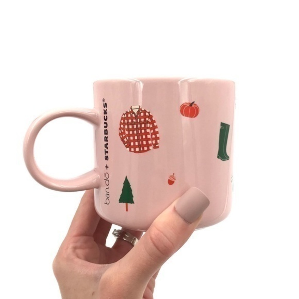 Starbucks x Ban.do Pink Sweater Weather Coffee Mug